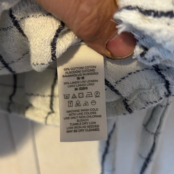 Free People | Checkered Wrap Blouse - Black and White | Size S/P - Picture 8 of 9